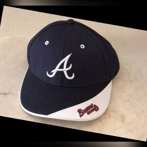 Atlanta Braves navy hat, like new